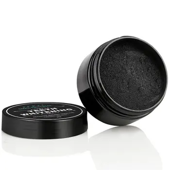 

Natural Organic Activated Charcoal Bamboo Teeth Whitening Powder Toothpaste Toothbrush Set for Men Women