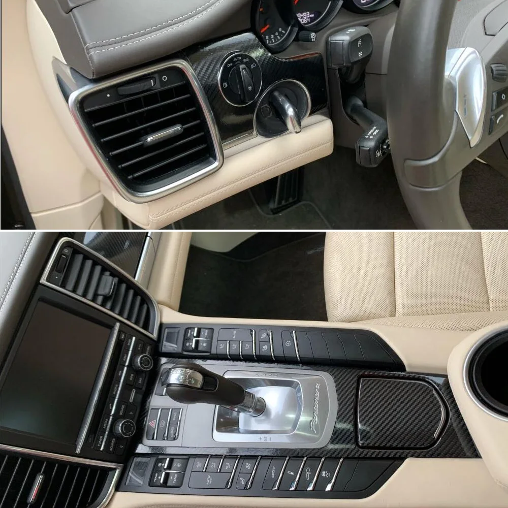 Для Porsche Panamera 2010 2016 внутренняя панель Центрального управления ручка двери