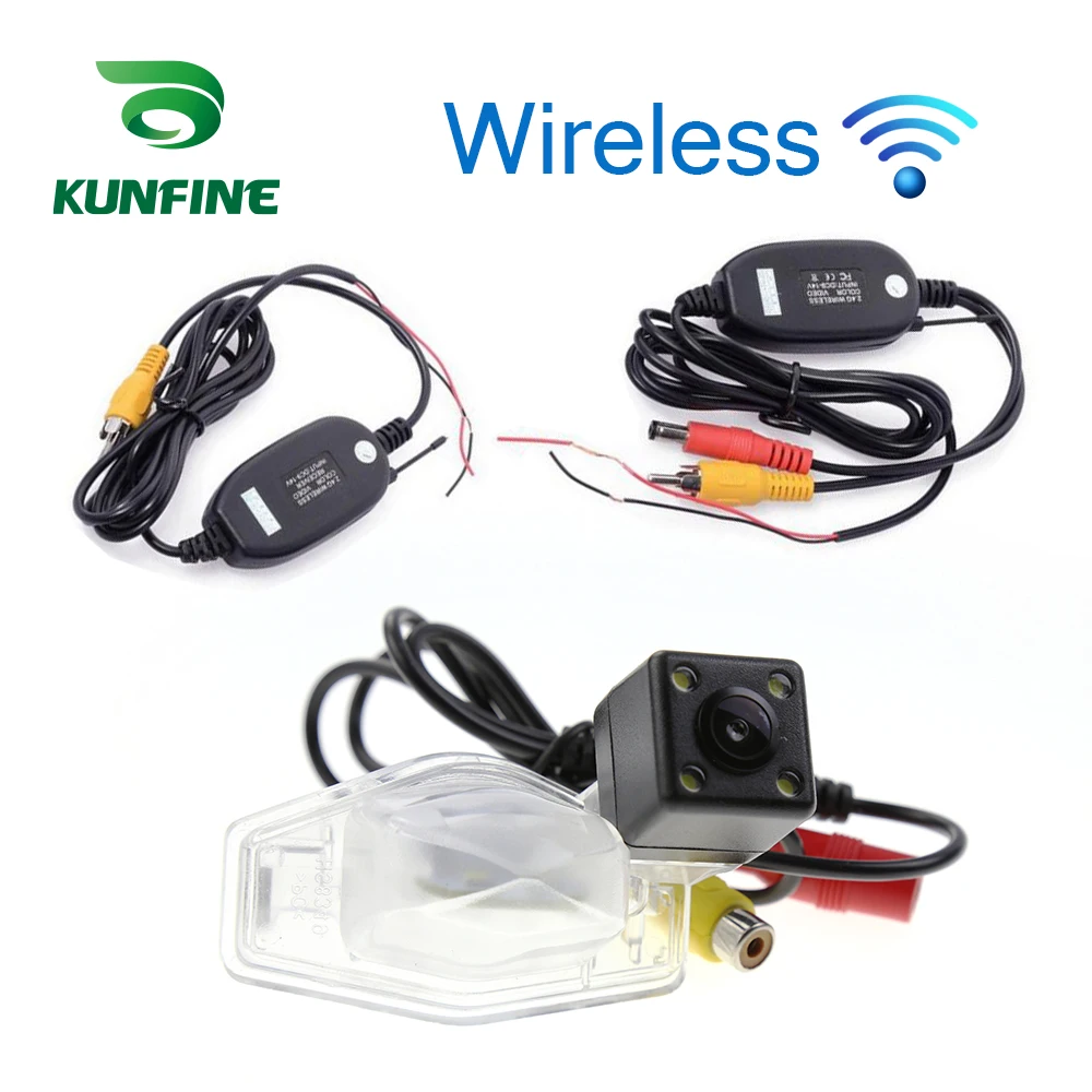 Wireless Ccd Track Car Rear View Camera For Honda Civic 2012 2013 2014