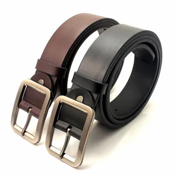 

Fashion Adjustable Belts High Quality Leather Belt Male Female Pin Casual Buckle Cowhide Trouser Wiast Strap
