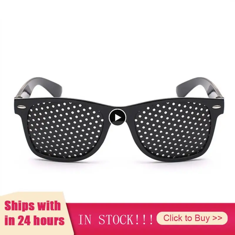 1pc negro vista lentes visión ejercicio gafas ojo cuidado mejorar alfiler gafas caliente importa gafas Accesorios