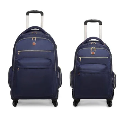 US $191.17 New Waterproof Multifunction Rolling Luggage 1822Spinner Backpack Shoulder Travel Bag Trolley Carry On Wheels School Bag