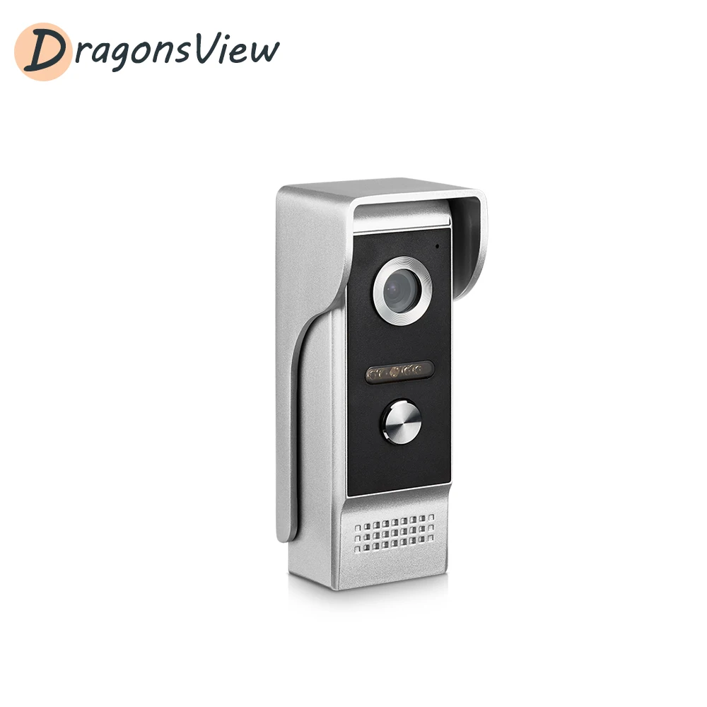Видеодомофон Dragonsview 4 3 дюйма с 2 камерами 1000 TVL для виллы|Видеодомофон| |