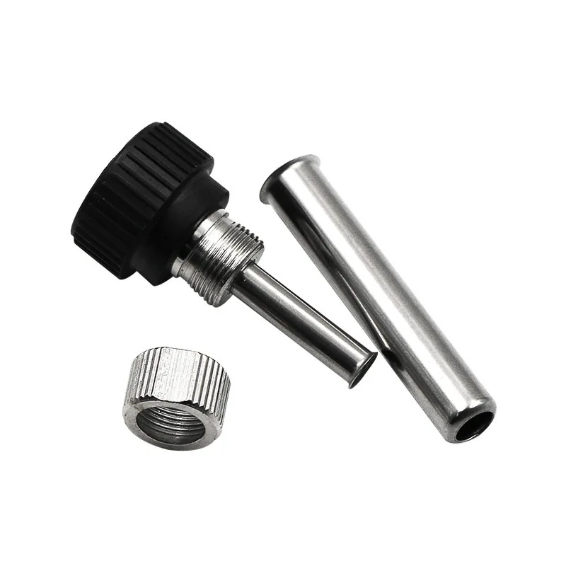 1set Socket+nut+electric wood head,Soldering Station Iron Handle Accessories for 936 Iron head cannula Iron tip bushing