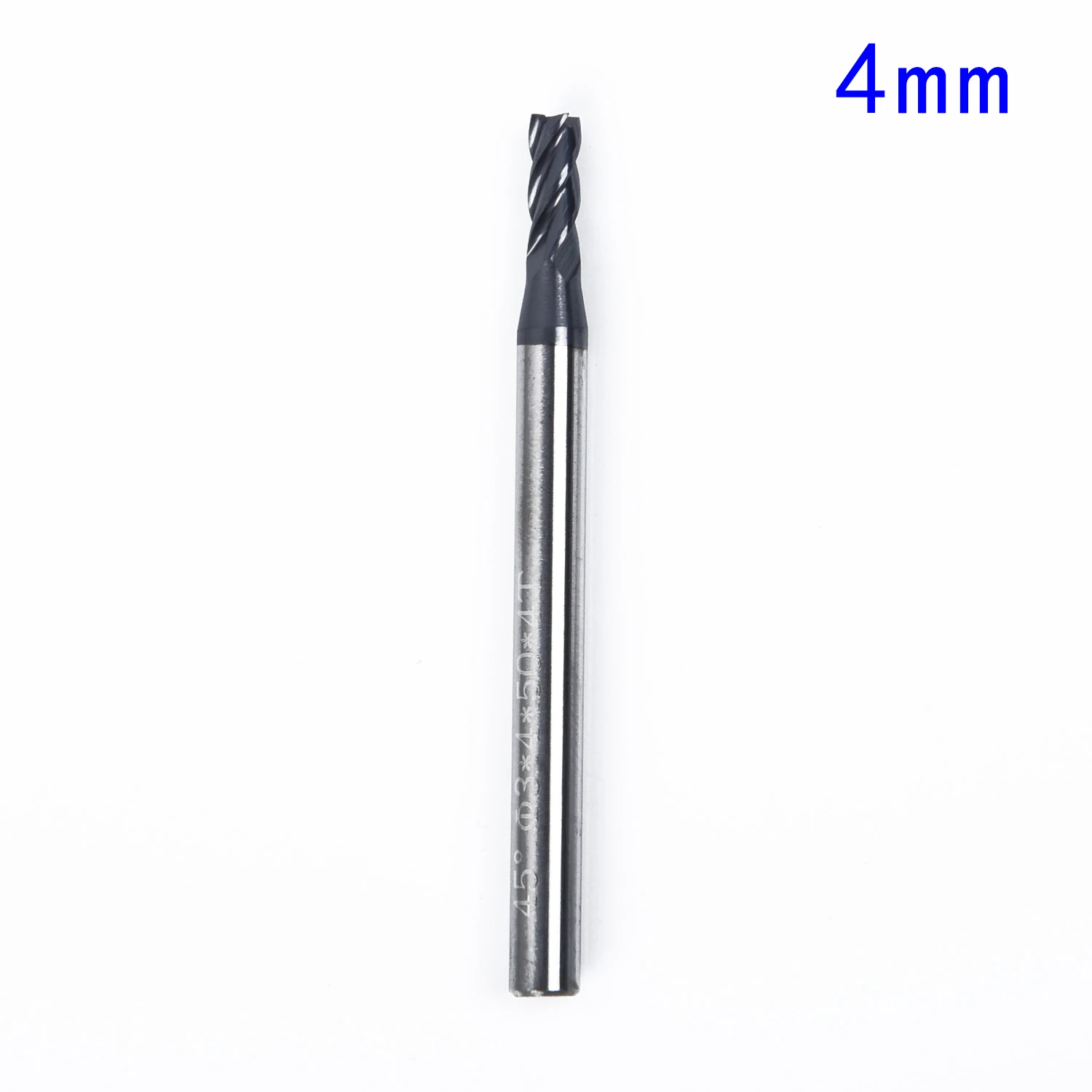 Fine Workmanship 1~16MM/Solid Carbide Straight Shank(4Flute)End Mill CNC Milling Cutter Drill Bit