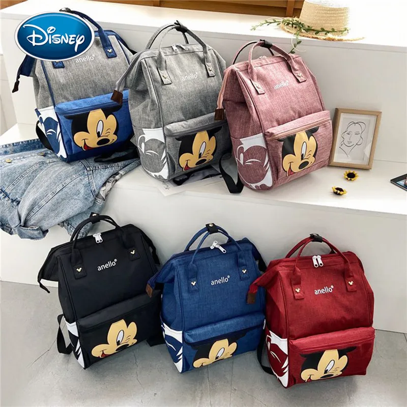 Сумка для подгузников Disney с Микки Маусом рюкзак мам/мам дорожная сумка ухода за