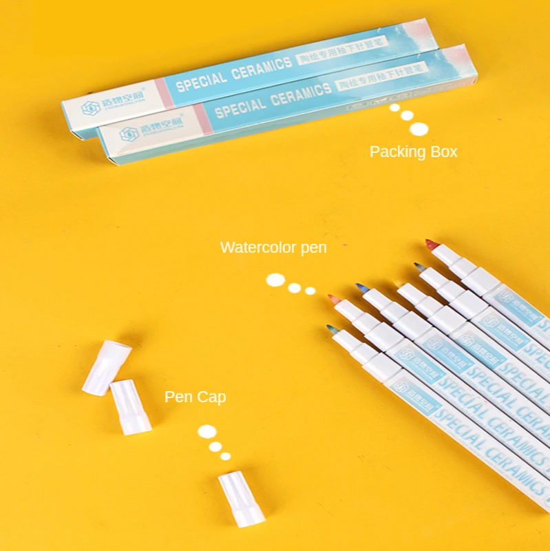 

Underglaze Needle Pen Pottery Art Painting Pen DIY Hand-painted Tool Dip Pen Needle Pen