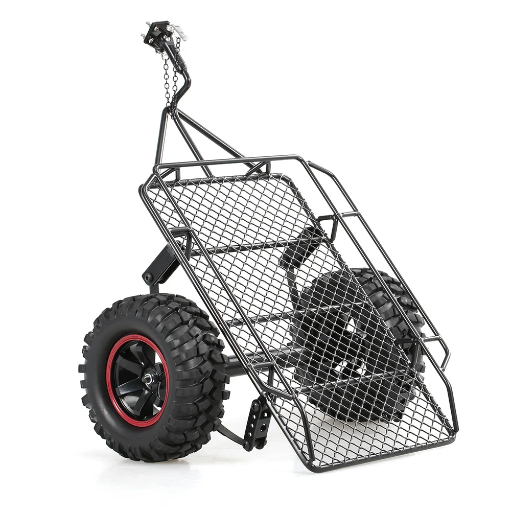 Прицеп автомобильный бункер для 1/10 Traxxas HSP Redcat RC4WD Tamiya Axial SCX10 D90 HPI Радиоуправляемый