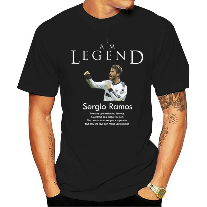 

Sergio Ramos Spain Legend Soccer Futbol T Shirt