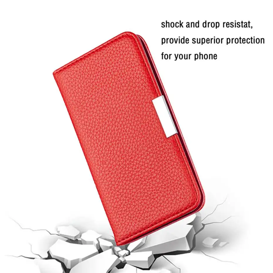 Автоматическая Адсорбция чехол для телефона из искусственной кожи для iPhone 11 Pro Max Wallet Case для iPhone X XS XR Max 6S 6 7 8 Plus откидная крышка