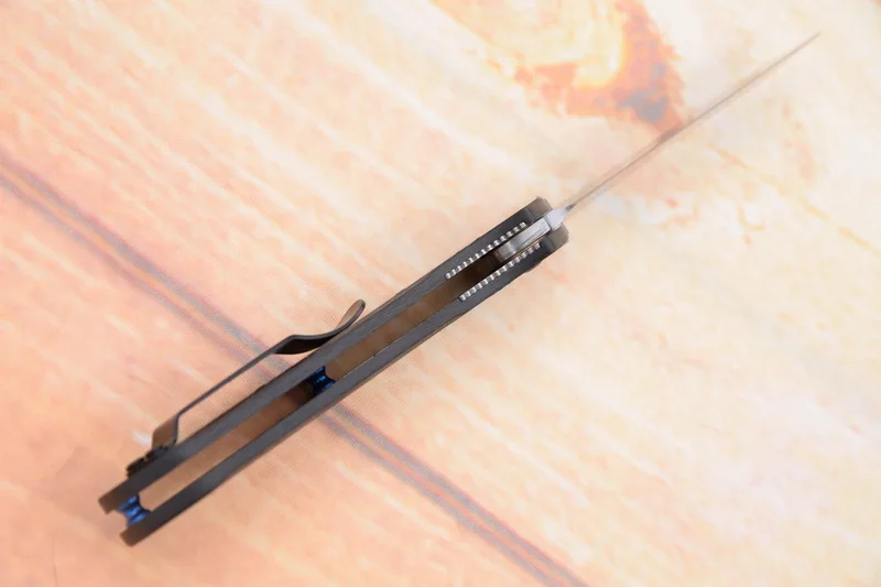 JUFULE 940 ручка из углеродного волокна mark s90v стальное лезвие медная шайба Кемпинг Охота Карманный Открытый EDC Инструмент Универсальный складной нож