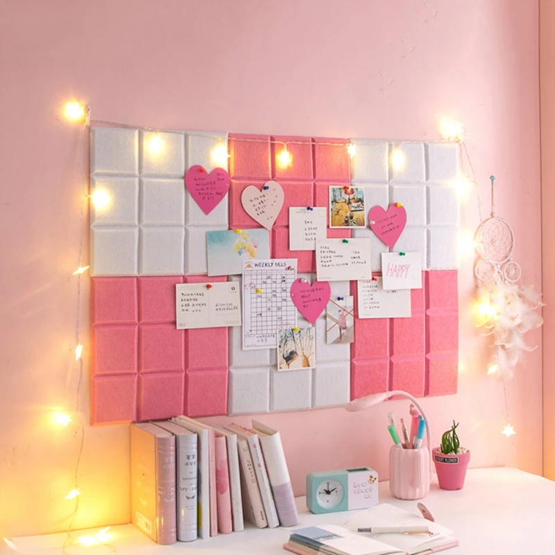 

Nordic Style DIY Felt Letter Note Board Message Board Home Decor Office Planner Schedule Board Photo Display Wall Decoration