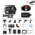 AKASO Brave 4 Action camera Ultra HD 4K WiFi 2.0" 170D 20MP Подводный Водонепроницаемый Шлем Cam Camera Sport Cam Selfie stick подарок