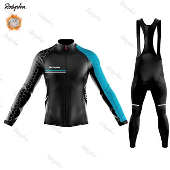 

NW 2019 Winter Thermal Fleece long sleeve Cycling jersey Set bib pants ropa ciclismo bicycle clothing MTB bike Men clothes Suit