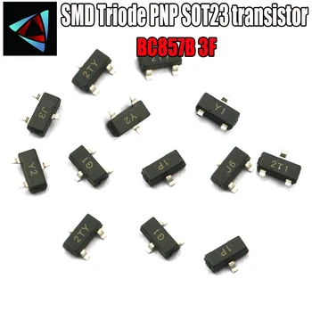 

100PCS BC857B SOT23 BC857 SOT SMD SOT-23 3F new transistor