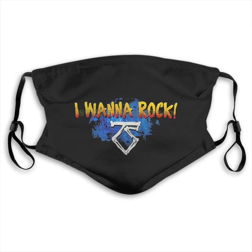 

Twisted Sister Wanna Rock Fashion Funny Reusable Masks