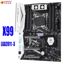 HUANANZHI X99-TF huanan Материнская плата Intel X99 tf LGA 2011-3 все серии DDR3/DDR4 RECC SATA3.0 M.2 NVME M.2 wifi USB3.0 SPDIF ATX