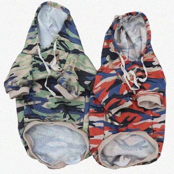 

Camo Small Dog Clothes Winter Small Clothing for Dogs Cat Pet Cotton Dog Hoodie French Bulldog Clothes for Small Dogs Chihuahua
