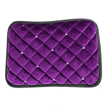 

Car Armrest Mat Box Cover Auto Arm Rest Covers Storage Cars Storage Carpet Protector Pad Car-Styling Auto Accessories