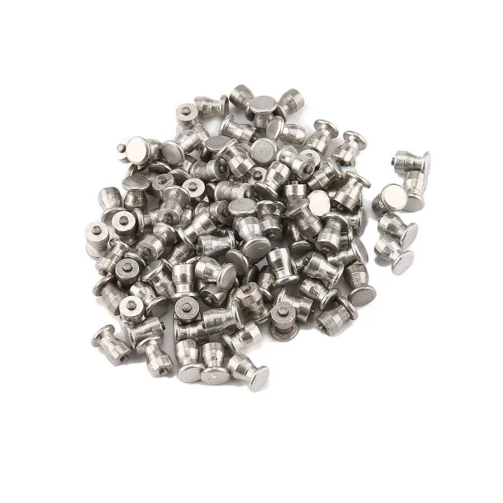 

100PCS 8mm Universal Car Tires Studs Screw Winter Snow Spikes Wheel Tyres Snow Chains Studs for Car Vehicle Truck Tire