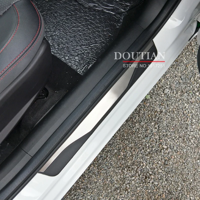 Новые накладки на пороги из нержавеющей стали для SEAT ATECA FR X Perience протектор порога