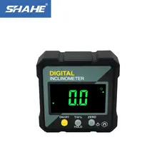 

SHAHE Tools For Woodwork Protractors Angle Finder Digital Inclinometer Mini Bevel Box Angle Gauge Level Measuring Instruments