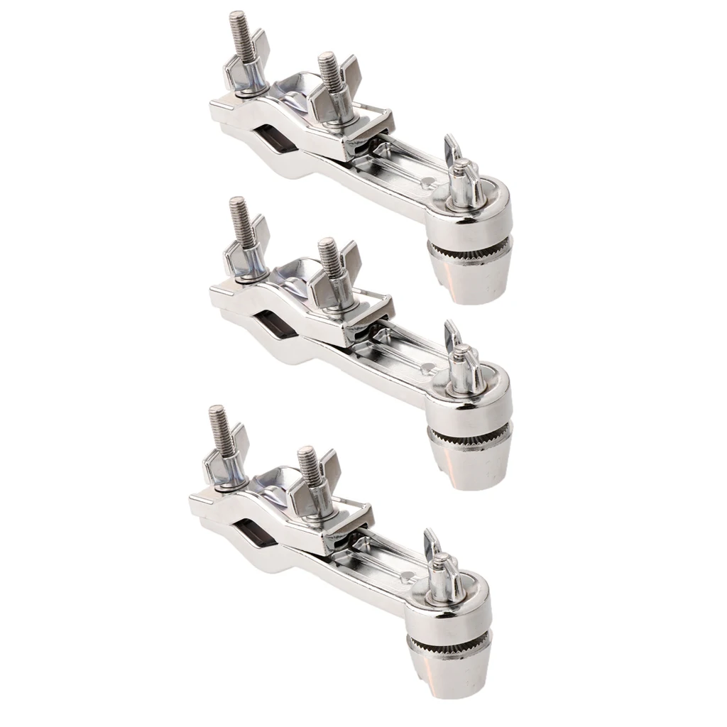 

3 Pcs Drum Clamps Drum Arm Clamps Drum Instruments Percussion Accessories