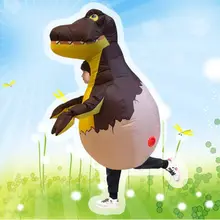 Надувной карнавальный костюм динозавра, яйца, детский наряд для рождественской вечеринки XXFE