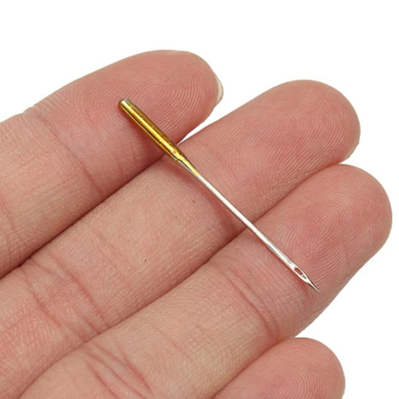 50 X Mix Size Singer Needles Sewing Needle Domestic Sewing Needle Multifunctional Electric Sewing Machine Titanium Plated Needle