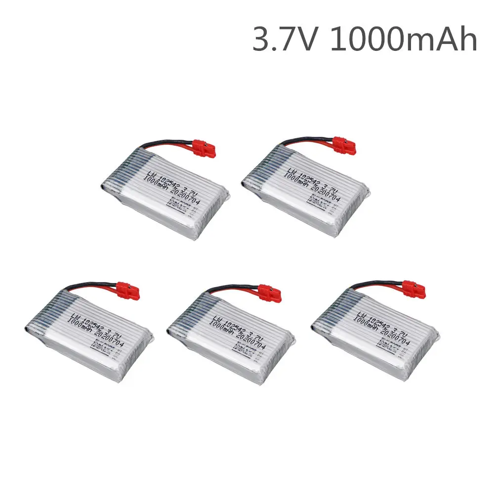 3 7 V 1000mAh батарея для Syma X5HC X5HW X5UW X5UC Quadcopter запасные части модернизированная