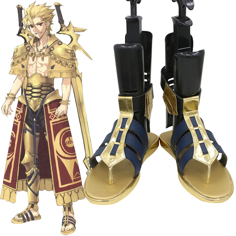 Fate Prototype Second Holy Grail War Archer Class Servant Ancient Epic Gilgamesh Heroic Spirit Game Cosplay Shoes Boots C006 Shoes Aliexpress