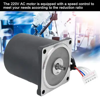 

25W AC Geared Reduction Motor 220V & Gear Box & Speed Controller for Automation Equipment variable speed controler ac motor