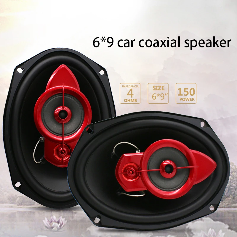 

150W 4Ohm 6*9 Inch Car Speaker Driver Unit Coaxial Audio In-Speaker Vehicle Door Auto Sound Modified LoudSpeaker