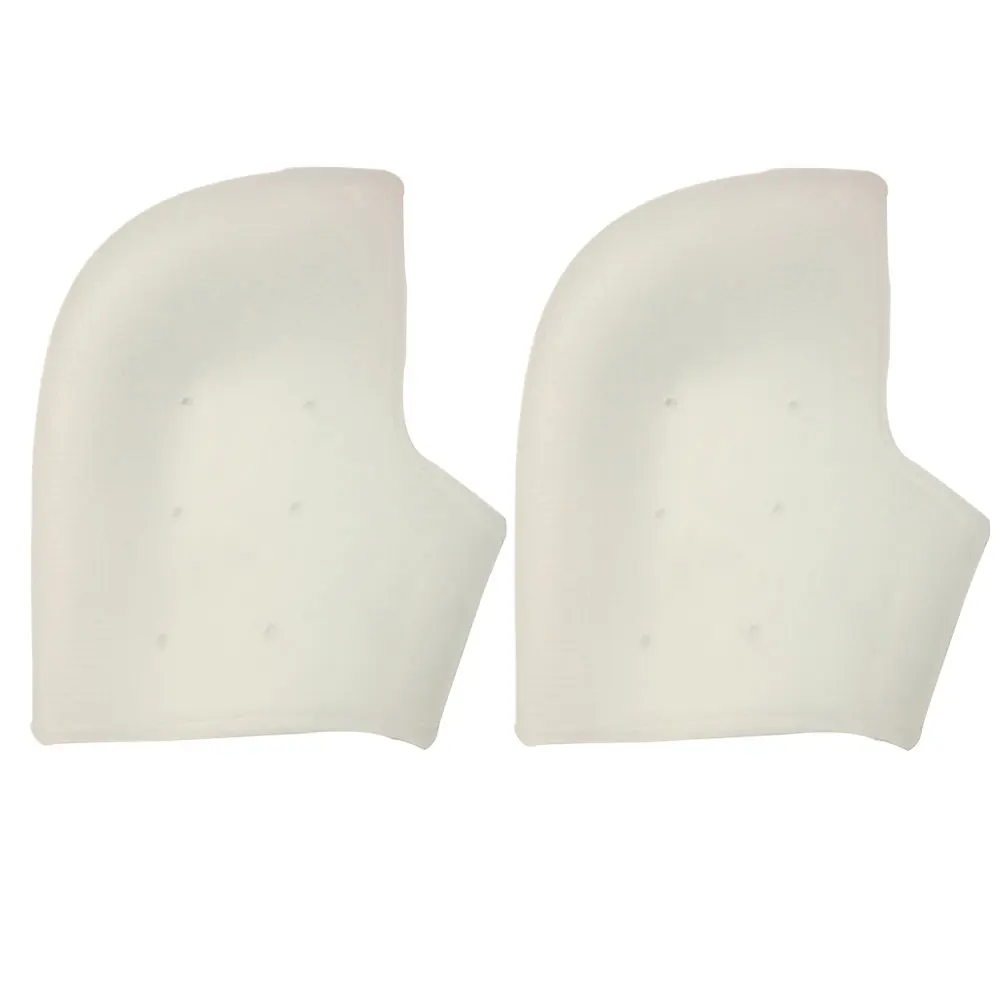 Soft Silicone Foot Skin Care Protector Heel Socks Prevent Dry Skin Against Peeling Washable Moisturizing Gel Foot Protector