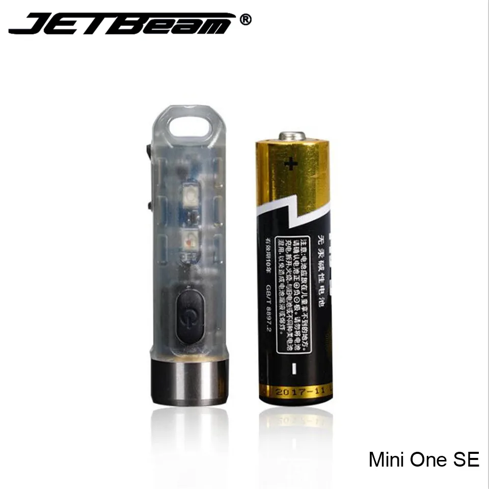 Мини фонарик Jetbeam из нержавеющей стали нм светодиодный для повседневного