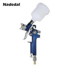 HVLP Краскораспылитель 0,8 мм/1,0 мм Аэрограф Комплект NT-H2000 подправить гравитационный подающий Аэрограф набор автомобильных деталей краска для украшения спрей