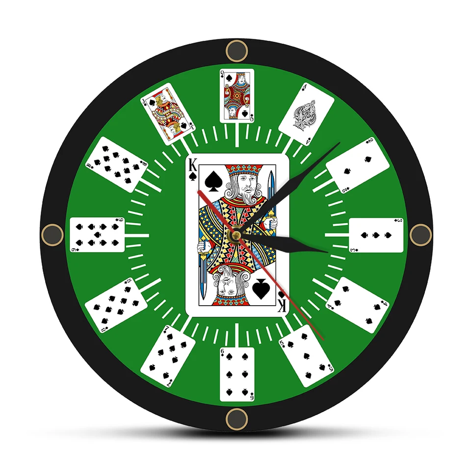 reloj juego de cartas