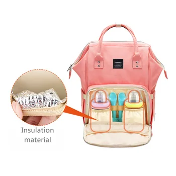 

2019 New Fashion Mummy Travel Backpack Maternity Nappy Bag Large Capacity Baby Bag Designer Nursing Bag for Baby Care