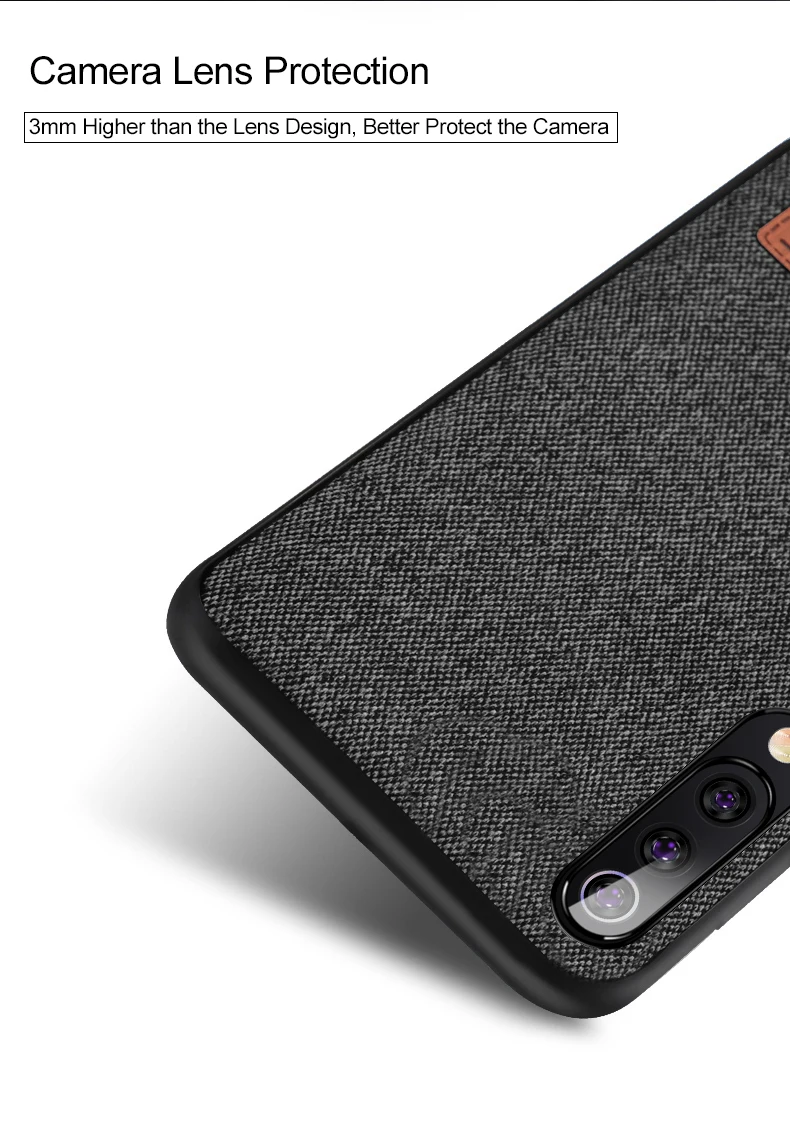 Для Xiaomi mi 9 Pro Global чехол MOFi mi 9 Pro задняя крышка coque capas ткань силиконовый Жесткий бизнес роскошный чехол