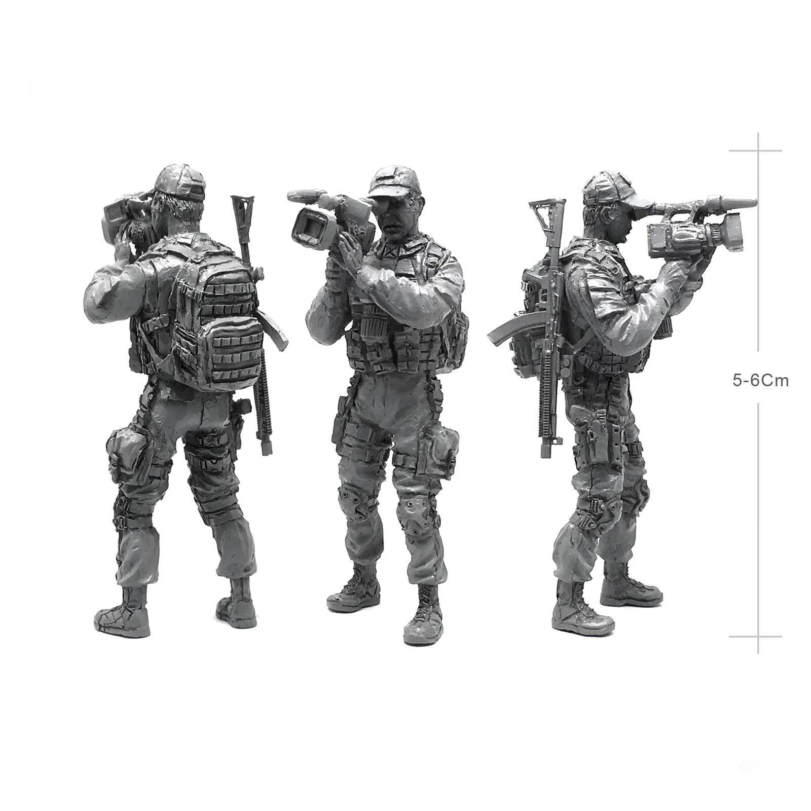 Модель из смолы 1/35 белая модель русские солдаты альфа-анти-теста должны вручную