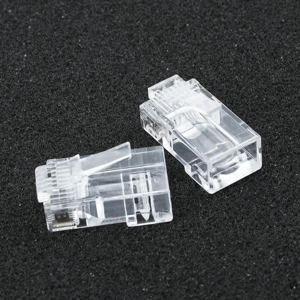 Toma de conexión CAT6 EZ RJ45, Cable de red Modular, toma de conexión 8P8C para Cable de red CAT6, 50 Uds. ► Foto 3/5