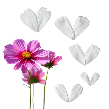 

Flower Cosmos Petals Silicone Mold Fondant Cake Decorating Tool Silicone Mold Sugarcraft Chocolate Baking Tool For Cake Gumpaste