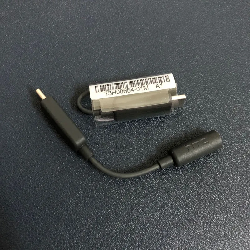 htc câble adaptateur audio original de type avec puce de décodeur dac intégrée