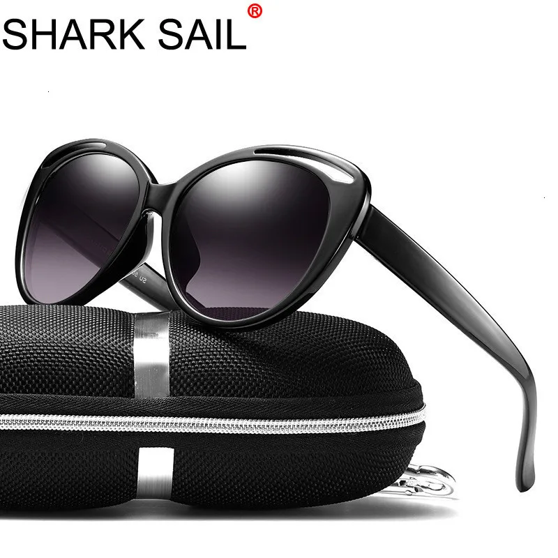Женские винтажные солнечные очки SHARK SAIL роскошные летние солнцезащитные