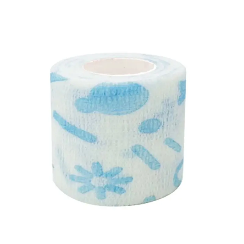 

5 Pcs/set Self-adhesive Cartoon Stretch Bandage Breathable Light Sports Support