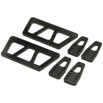 

Alloy Chassis Lift Plate Set Kit for 1/10 RC Axial SCX10 Model Car Part Black