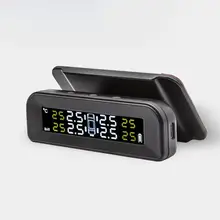 Автомобильный ЖК-дисплей в режиме реального времени система контроля давления в шинах Солнечная TPMS универсальный тестер