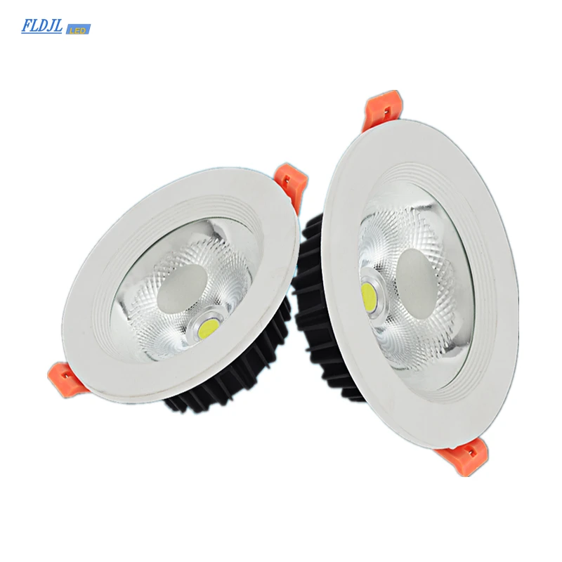 

Dimmable LED ceiling downlight COB 5W7W9W12W15W18W clothing store engineering embedded home lighting