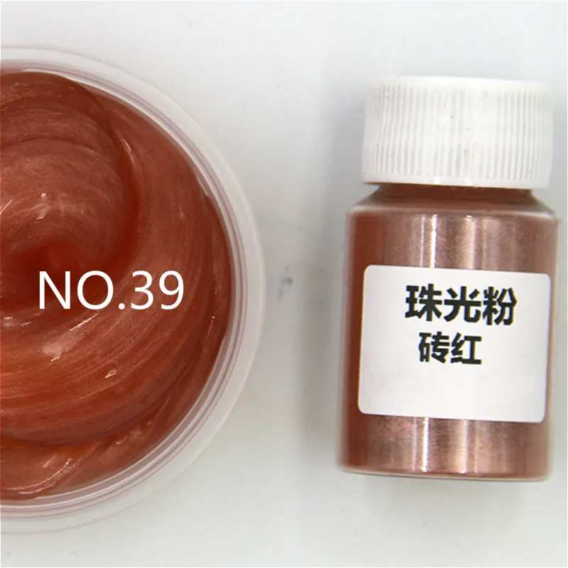 Diy Handmade Pearlescent Mica Powder Epoxy Resin Dye Pearl Pigment Resin Glue Pigments Material Crystal Mold