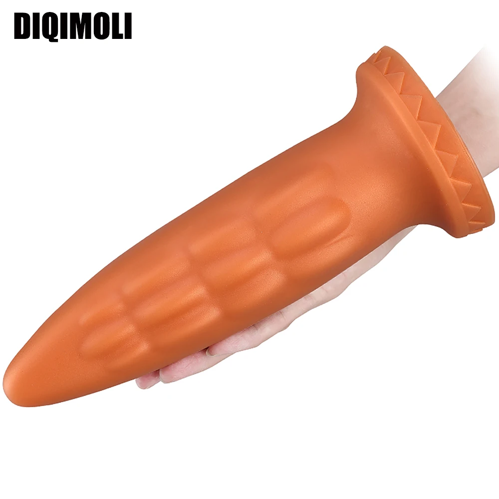 Enorme plug anale in silicone liquido Dildo prodotto del sesso Big Butt Plug Dilatatore anale morbido Giocattoli del sesso Masturbazione anale_voghion.com